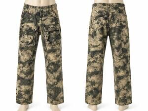 NOVA Men Camo Cargo Pants Mens 36 Tactical Streetwear Utility Snap Hem Stretch